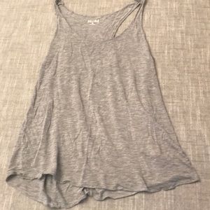 Loose Flowing Grey Tank Top Medium